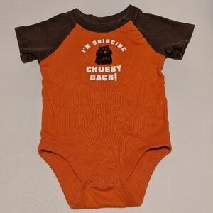 Baby Gap Boys' Short Sleeve Onesie 6-12 Months